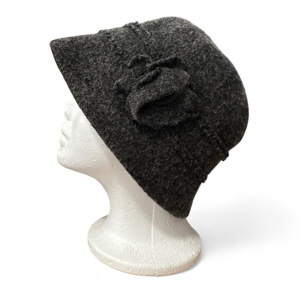 Shihreen Boiled Wool blend Cloche Hat